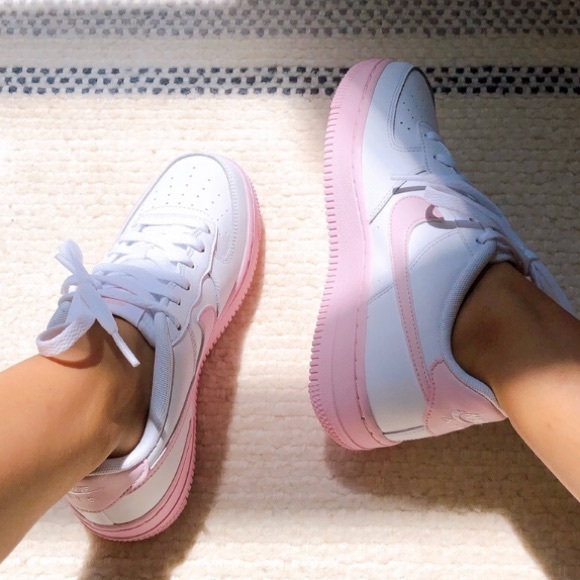 Nike Shoes - Pink Foam Nike Air Force 1 • Womens